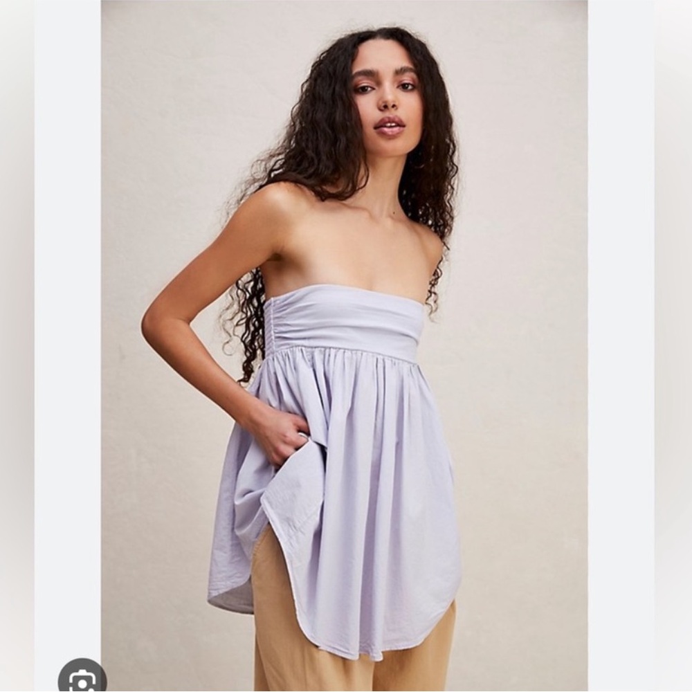 NWT Medium Free People Twinkling Perry Strapless Tunic!